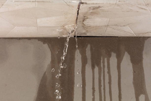 Professional Sewage Cleanup technician working in Fall River, MA